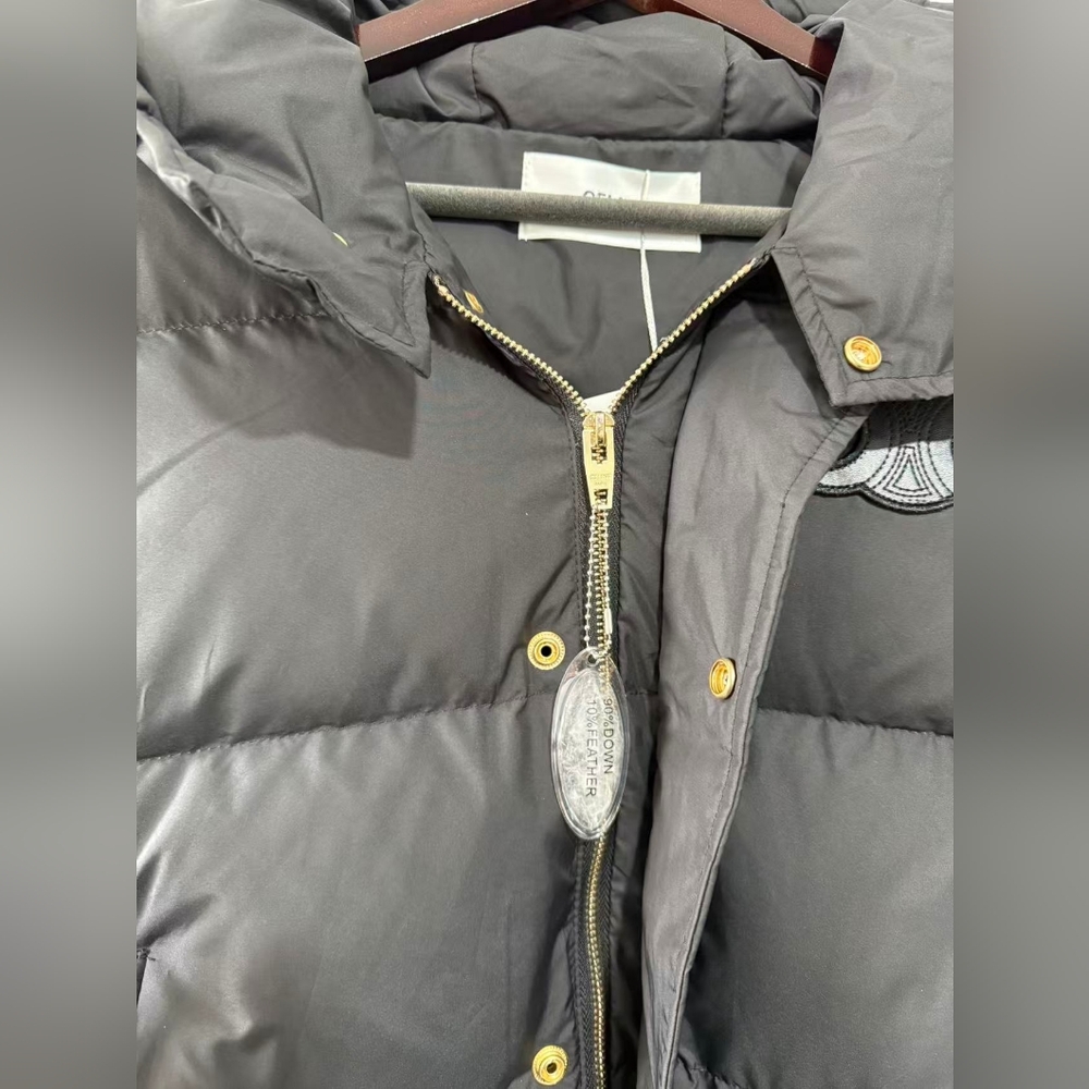 Celine Triomphe Cropped Down Jacket - image 5